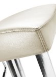 Barhocker mit pflegeleichtem Kunstleder