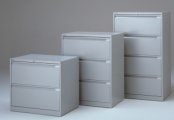 H&auml;ngeregistraturschrank mit B&uuml;belgriffen