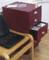 Stahlschrank zur CD-Aufbewahrung
