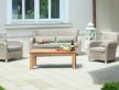 witterungsbest&auml;ndige Garten-Geflechtm&ouml;bel Flechtwerk antik-wei&szlig;