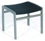 Gartenhocker im stabilen Alugestell