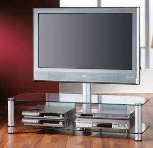 TV-Rack-Klarglas