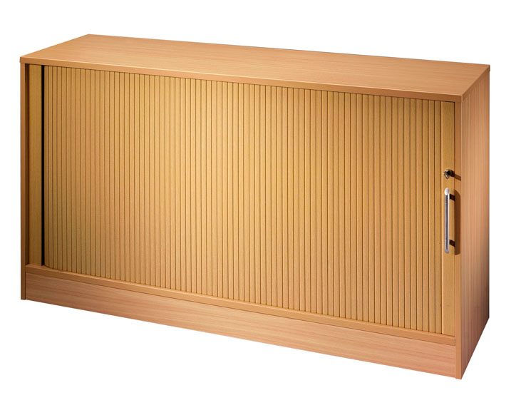 hochwertiger Rolladenschrank stapelbar und abschließbar kratzfeste Rolladenschrank Aktenschrank Holz Buche ~ hochwertiger Rolladenschrank stapelbar und abschließbar kratzfeste