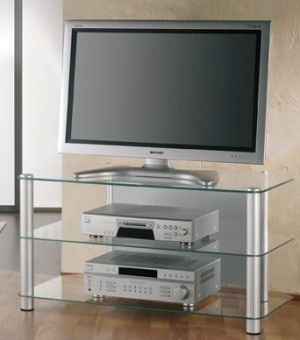 TV-Rack-Klarglas
