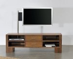modernes TV-Sideboard  Nussbaum furniert