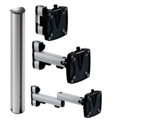 stabiles Monitor-Wandhalterungs-System für PC-Monitore und TV-Flachbildschirme