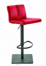 formschöner Barhocker mit Steppnaht