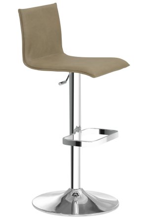bequemer Barhocker mit gepolsterter Sitzschale von 60 bis 81 cm höhenverstellbar bequemer Barhocker mit gepolsterter Sitzschale mit Gasdruckfeder von 60 bis 81 cm höhenverstellbar