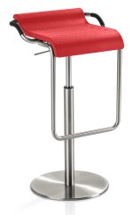 Barhocker roter Sitz