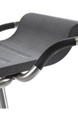 Barhocker dunkelbrauner Sitz