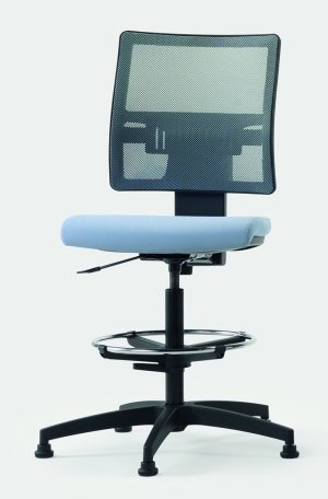 rückenschonender Arbeitsdrehstuhl für gesundes Arbeiten