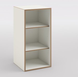 Holz-Regalfach mit Magnete sicher stapelbar offenes Holz-Regalfach mit Magnete sicher stapelbar