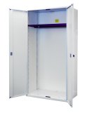 abschließbarer Garderoben-Stahlschrank 