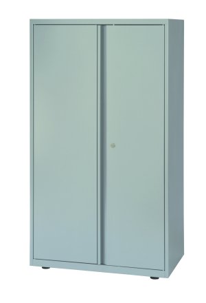 Büro-Stahlschrank mit abschließbaren Flügeltüren
