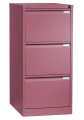 Hängeregister-Metallschrank pinkfarben