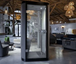schalldichte Telefonkabinen für den Innenraum