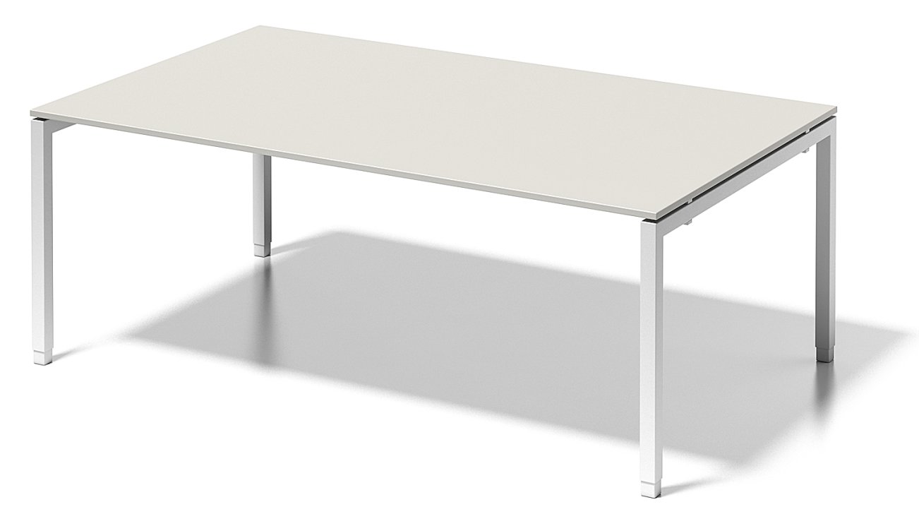 Konferenztisch Stahlgestell höhenverstellbar