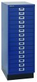 Untertisch-Schubladenschrank aus Stahl
