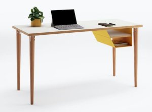 moderner Schreibtisch (140 x 60 cm) für das  Homeoffice 
