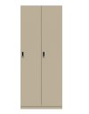 Garderoben-Schließfachschrank 2 Schließfächer