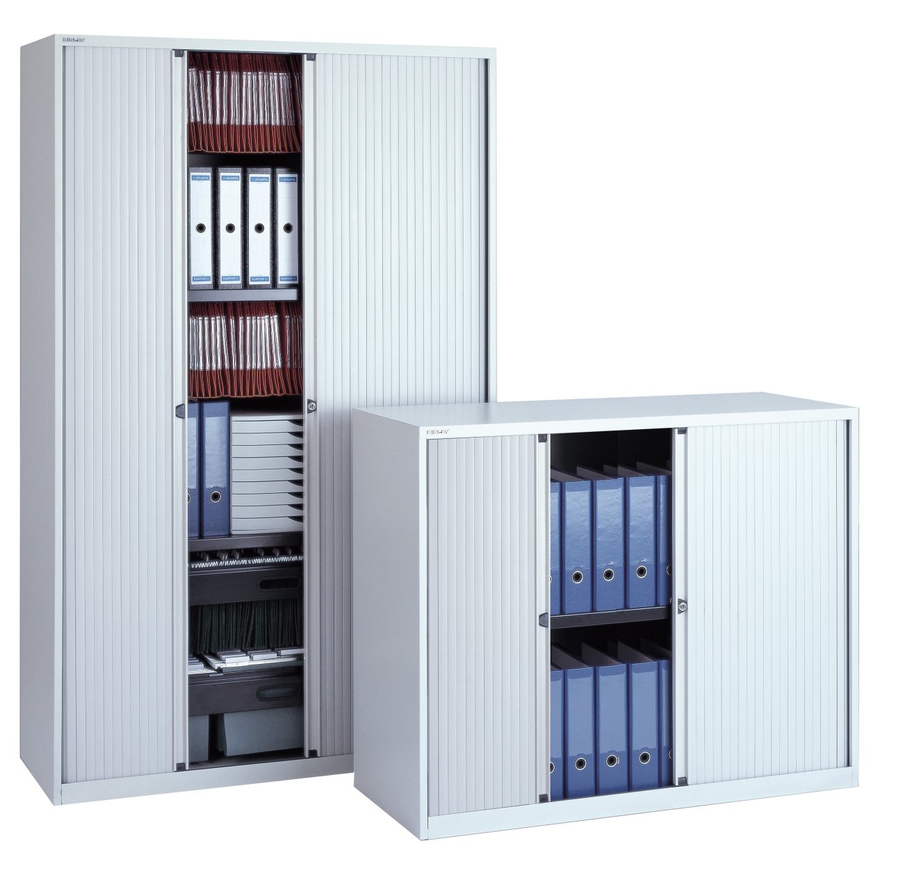 abschlie&szlig;bare B&uuml;ro-Rollladenschr&auml;nke preiswert