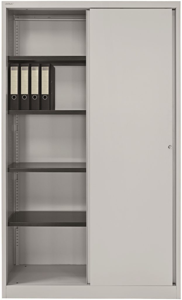 preiswerter Stahl-Aktenschrank 5 Ordnerhöhen