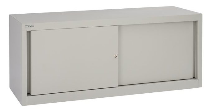Schiebetüren-Aufsatzschrank von Bisley