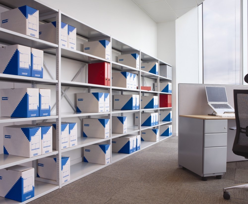 sehr stabiles Büroregal-System