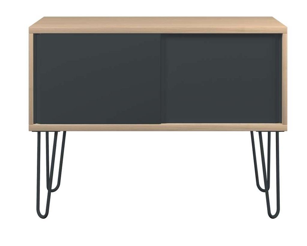 günstiges Bisley-Sideboard mit Schiebetüren 