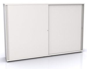 robuster Büro-Schiebetürenschrank von Bisley