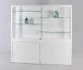 grosse Vitrinenschrank mit unterschrank