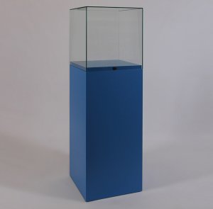 staubdichte Sockelvitrine verriegelbare und staubdichte Vitrinenhaube auf Sockel