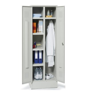 massiver Garderoben-Stahlschrank für die Umkleidekabine