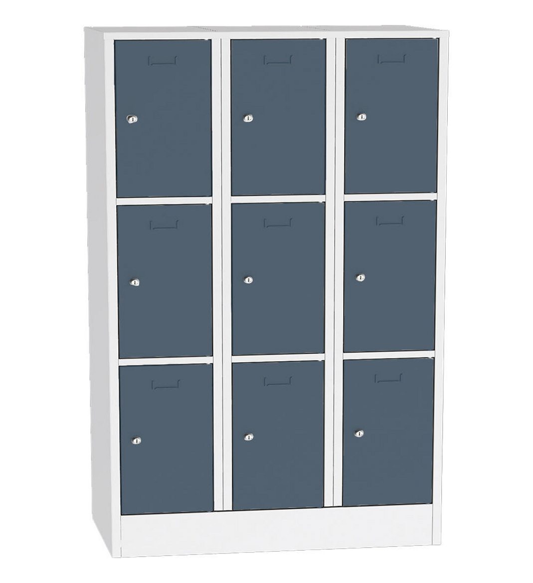 günstiger Schließfach-Stahlschrank für Handwerksbetriebe