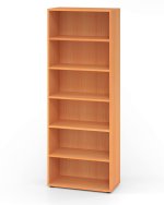 großer Büro-Regalschrank Buche