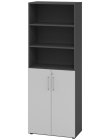halboffener B&uuml;roschrank in 6 Ordnerh&ouml;hen