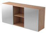 robustes Büro-Sideboard mit 2 Schiebetüren