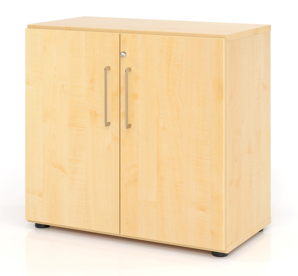  schöner Büroschrank in Ahorn-Holzdekor