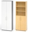robuster Flügeltüren-Büroschrank in 2 Ordnerhöhen
