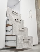 Schubladen-Büroschrank in 6 Ordnerhöhen