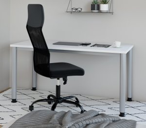 platzsparender Schreibtisch mit schmaler Tischplatte Tiefe = 67,2 cm