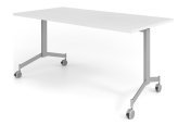 mobiler Schreibtisch mit einkklappbarer Tischplatte