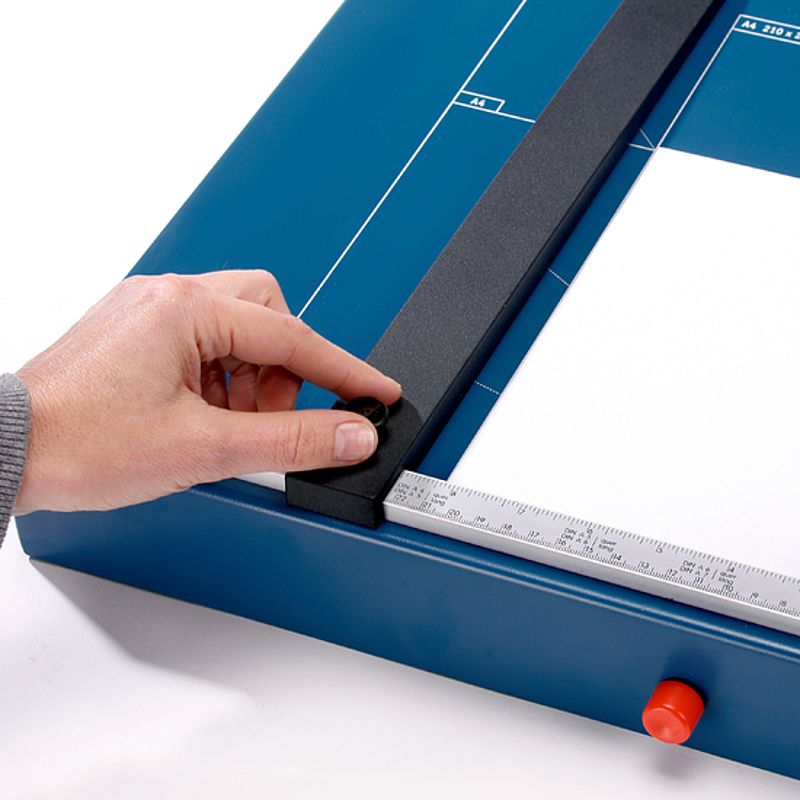Hebel-Schneidemaschine präzise Folien-Schneiden, Fotopapier, Visitenkarten, Etiketten