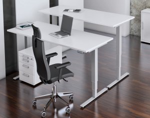 Stehschreibtisch mit automatischer Höheneinstellung
