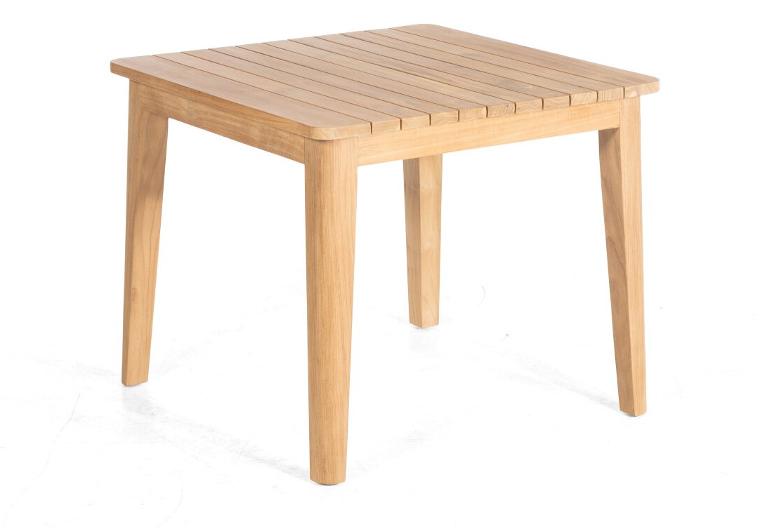 kleiner Teak-Gartentisch 90 x 90 cm