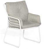 Gartenstuhl Cosy weiß / light-grey