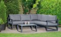 Garten-Ecksofa mit Couchtisch