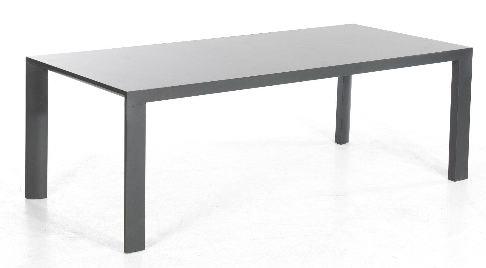 großer und wetterfester Gartentisch Fliesen-Steinzeug in Altholz-Dekor 