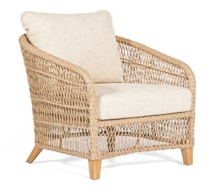 bequemer Geflecht-Gartensessel