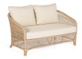 Zweistzer-Geflecht-Gartensofa